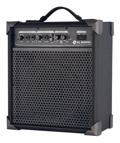 Imagem 3 de 3 de Caixa Ativa Amplificada Multiuso 15 Watts Ll Áudio Lx60 Nca