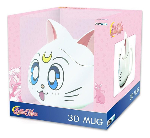 Sailor Moon- Artemis 3d Taza