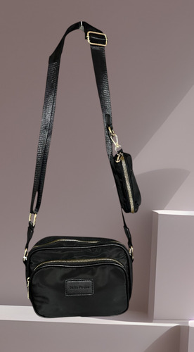 Bolsa Crossbody Impermeable. Asa Ajustable. Con Monedero