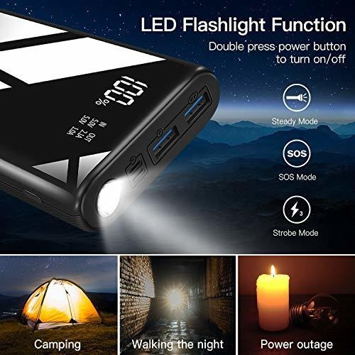 Portatil Power Bank Bateria Externa Capacidad Pantalla Lcd