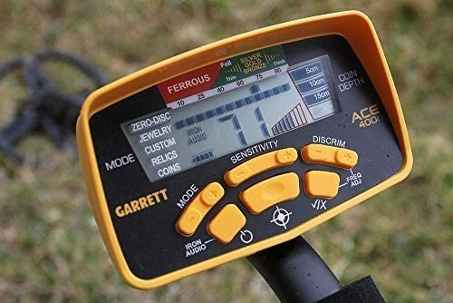Detector De Metales Garrett Ace 400 Con Bobina Impermeable