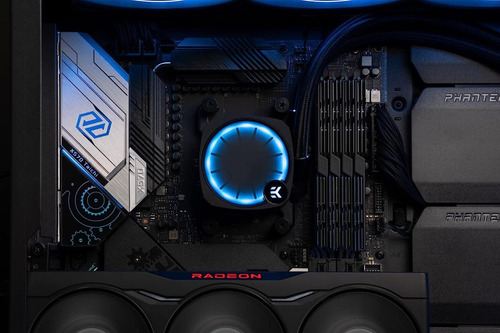 Cpu Water Cooler Ek Nucleus Aio Cr360 Lux D-rgb Lga1700