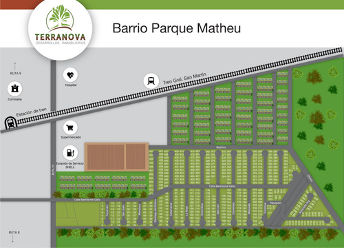 Lotes Financiados Barrio Perimetrado En Matheu
