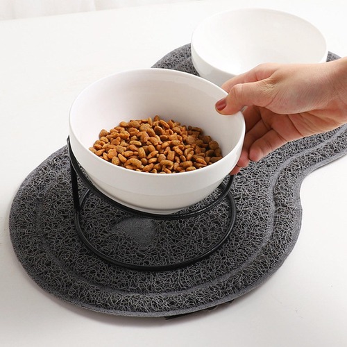 Okk Recipiente Inclinable Para Mascotas Dorado Dorado 14cm