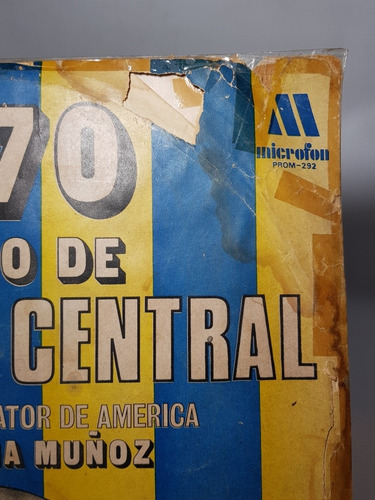 Imagen 6 de 7 de Rosario Central Campeón 1970 Vinilo José M Muñoz Mag 57259