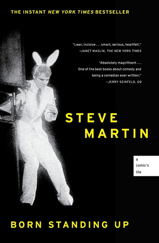 Book : Born Standing Up A Comics Life - Martin, Steve