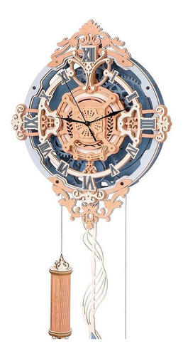 Reloj Romantic Note Wall Clock Armable Robotime Lc701