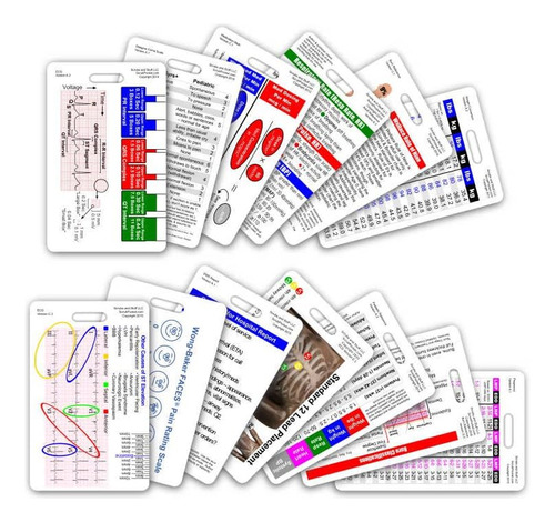 Juego Completo De Tarjetas De Identificación Vertical ...