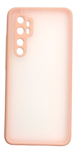 Carcasa Para Xiaomi Mi Note 10 Lite Borde Color Protección C