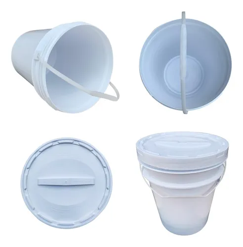 comprar Balde Tampa De Rosquear Para Armazenar Ração - Kit 4 Pçs