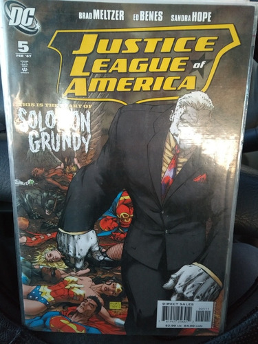 Justice League Of America #5 The Tornado´s Path Chapter Five