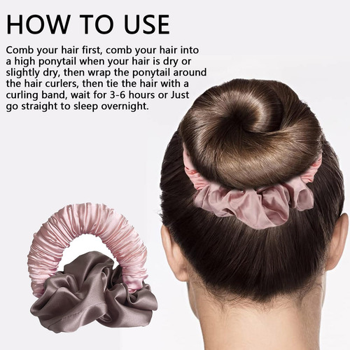 Lazy Sleeping Heatless Hair Curler Heatless Comfortable