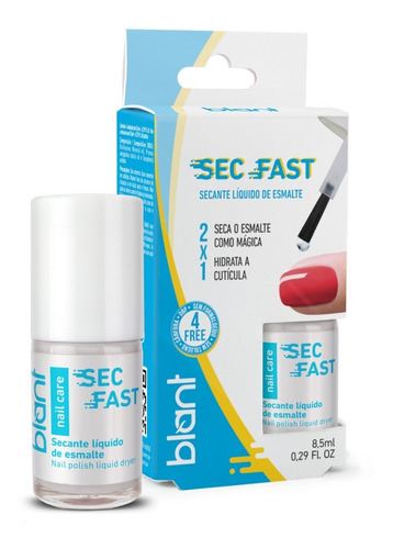 Secante Rápido Blant Sec Fast 2x1 8,5ml Seca Como Mágica