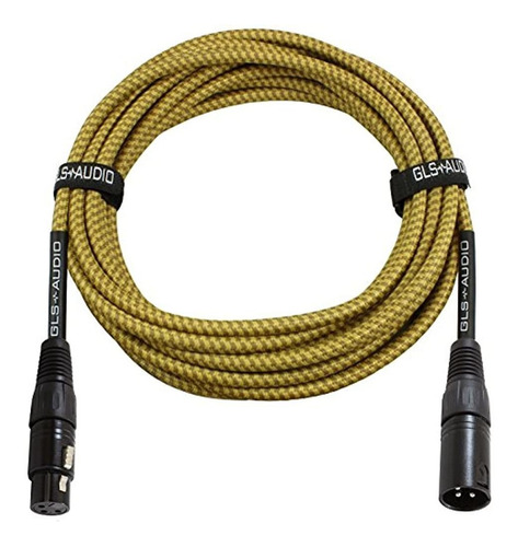 Gls Audio Cable De Micrófono De 25 Pies Cables De Conexión X