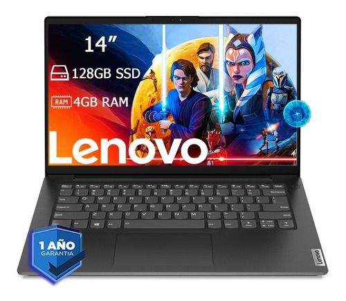 Notebook V-Series V14 14" black 128GB SSD - Intel Celeron - Excelente (Reacondicionado)