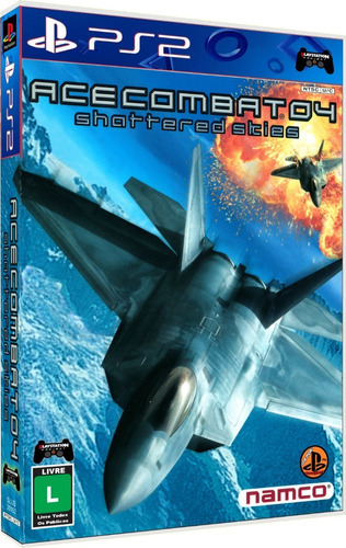 Ace Combat 4 - Shattered Skies Para Ps2 Slim Bloqueado