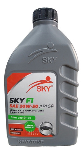 Sky 20w50 Semisintético