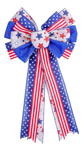 Lazo De Corona De Bandera Americana, Lazo Estrellas