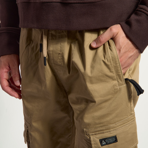 Babucha Hombre Kevingston Cargo Belton Liso Camel Medio