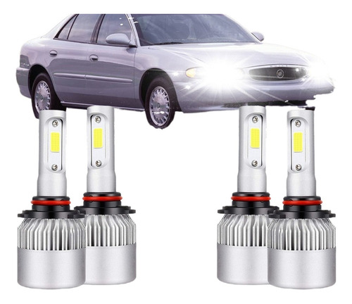 Kit De Focos Led 9005 9006 Para Buick Century 1991-2005