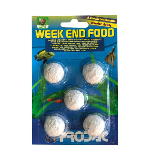 Prodac Vacaciones Peces Week End Food 5 Días Polypterama