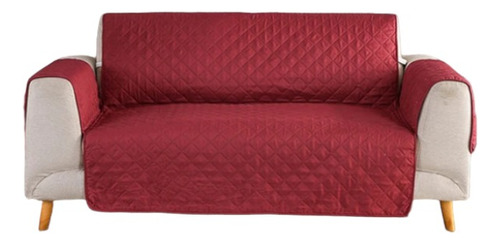 Cubre Sofa Impermeable De 2 Cuerpos Con Sujetadores