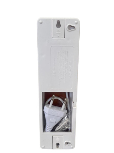 Luminária de emergência Segurimax 23957 LED com bateria recarregável 110V/220V branca
