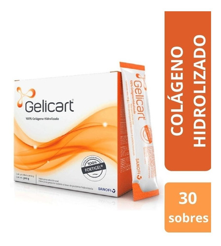 Gelicart Colageno Hidrolizado Polvo X 60 Sobres