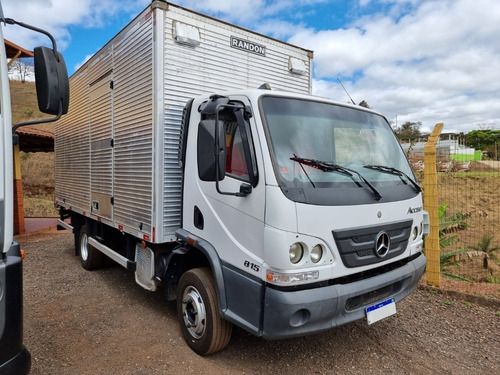 Imagem 5 de 15 de Mercedes Accelo 815 Ano 2014 Baú Randon 3/4