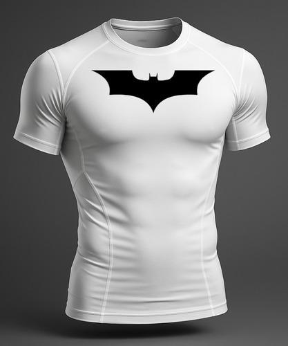 Playera Deportiva De Compresión, Licra, Gimnasio, Batman.