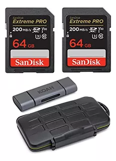 Tarjeta De Memoria Sandisk 64gb Extreme Pro Sdxc Uhs-i