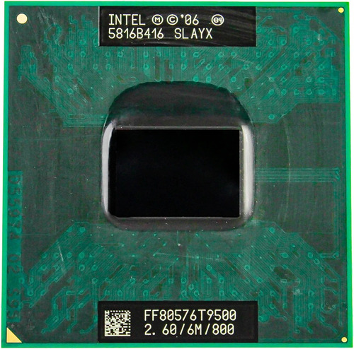 Procesador Notebook Intel Core 2 Duo T9500 2 Nucleos 2.6ghz (Reacondicionado)