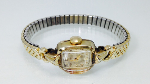 Reloj Hamilton Dorado Gold Filled 14k. (inv 627)
