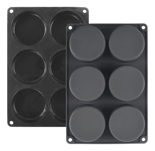 Molde De Silicona Antiadherente Para 6 Magdalenas, Juego De