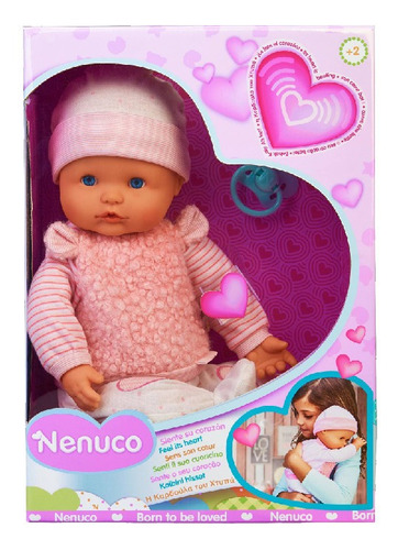 Muñeca Bebe Nenuco Siente Latido Corazon Int 17101 Original