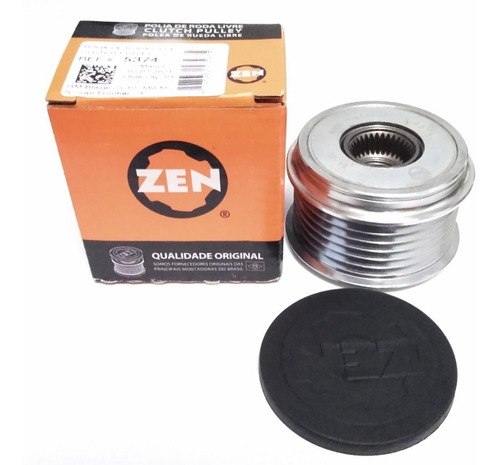 Imagem 2 de 7 de Polia Alternador S10 / Blazer / Troller 2.8 Mwm - Zen5374