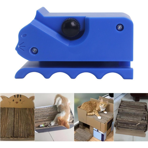 Cortador De Papelão Para Cortador De Placa Corrugada Azul