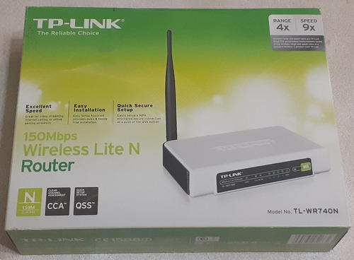 Router Tp Link Tl-wr740n 1 Antena