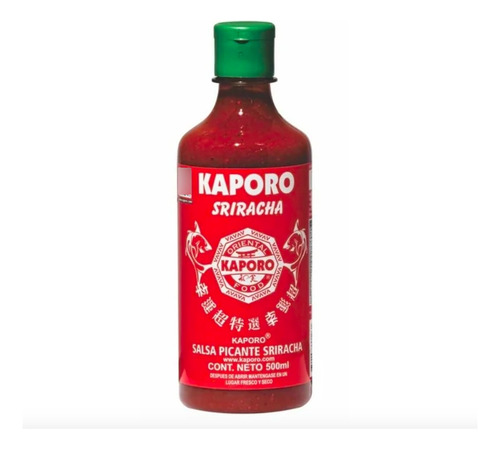 Salsa Picante Kaporo Sriracha 500 Ml