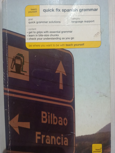 Quick Fix Spanish Grammar Teach Yourself (Usado)