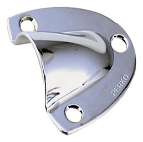 Ventilador De Concha Almeja Perko, Diseño Moderno En Plata