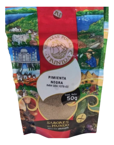 Pimienta Negra Molida La Trinidad 50g  - Graviola