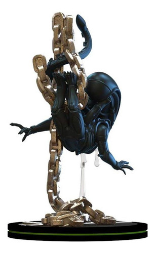 Figura De Quantum Mechanix Alien Xenomorph Q-fig Colgando