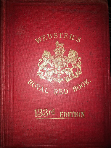 Webster´s Royal Res Book. 1914