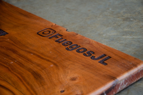 Fuegosjl Tabla Personalizada De Apoyo Y Corte Para Asador