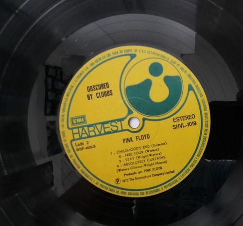 Lp Pink Floyd, Obscured By Clouds (Usado)