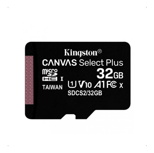 Cartão De Memória Microsd 32gb Kingston Canvas Com Adaptador