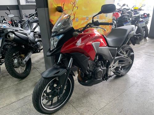 Imagem 3 de 10 de Honda Cb 500x - 2015 - Vermelha - King Motos