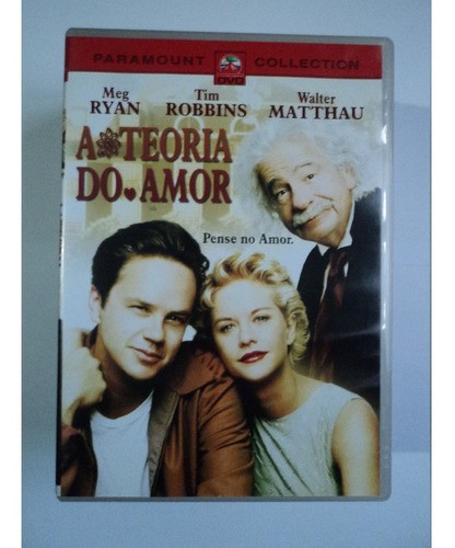 Dvd A Teoria Do Amor - Tim Robbins (Usado)
