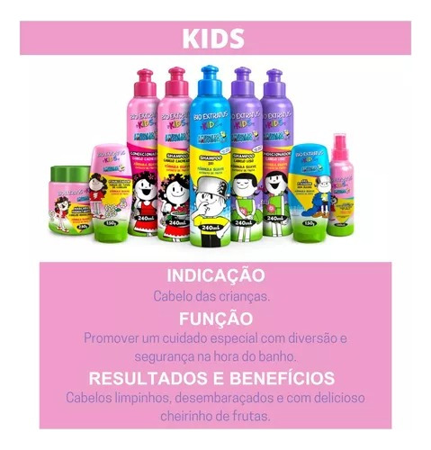 Finalizador Proteção Infantil Suave Kids 150g - Bio Extratus